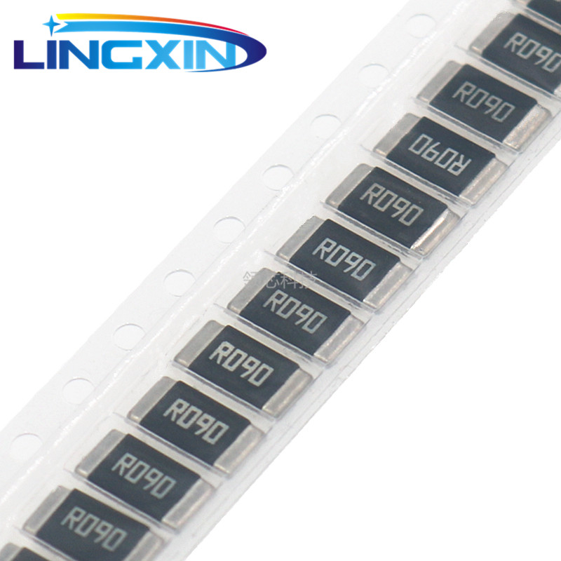 2512 ชิปตัวต้านทานตัวอย่างโลหะผสม 0.09 R090 ±1% 1W 2W 3W พลังงานสูง