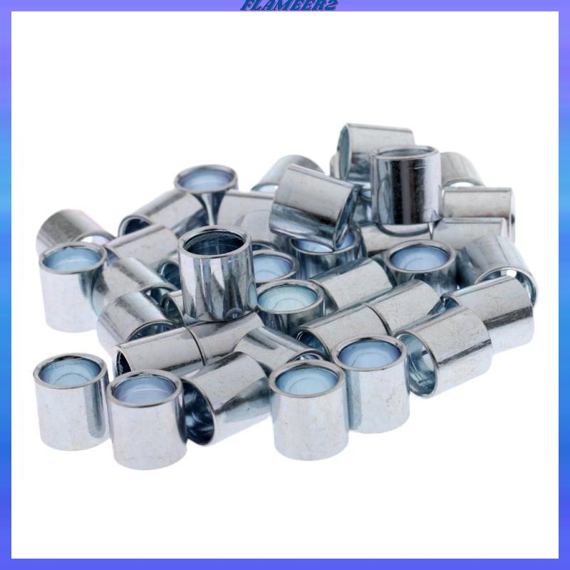 [Flameer2] 40 ชิ้นทนทาน Longboard Skateboard Bearings Spacers อุปกรณ์ฮาร์ดแวร์