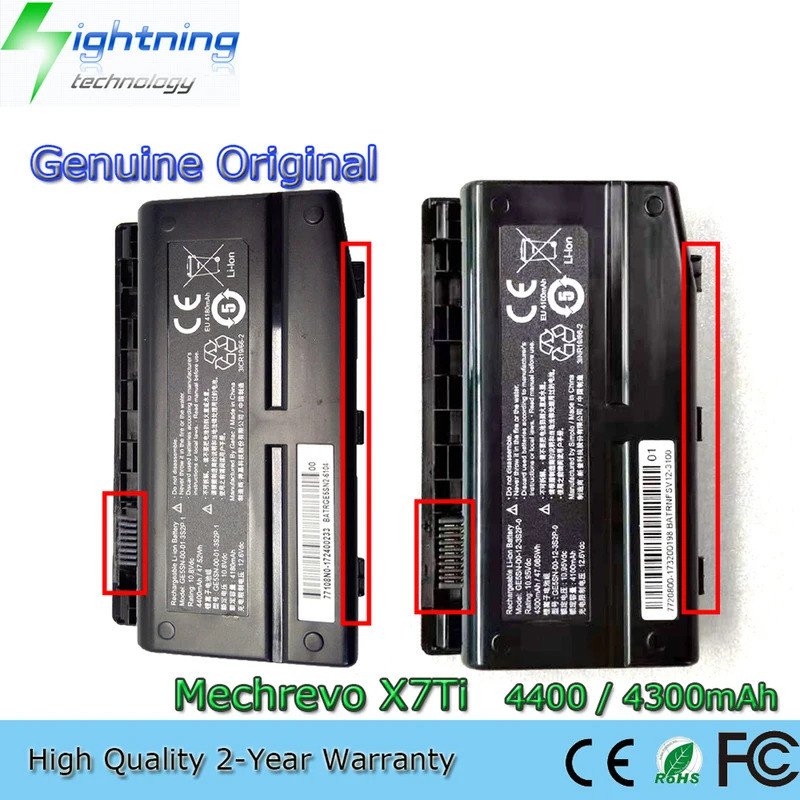 GE5SN-00-12-3S2P-0 GE5SN-00-12-3S2P-0 แบตเตอรี่สําหรับ Getac Mechrevo X7Ti-H X7Ti-S1 MR X7Ti