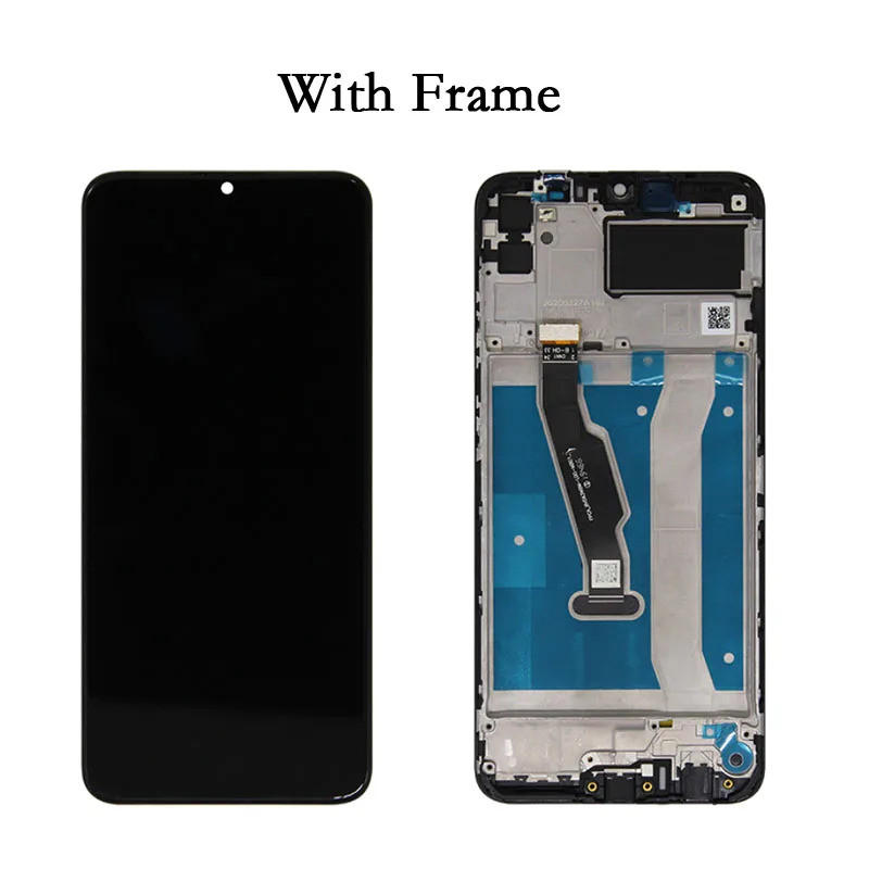 สําหรับ Huawei Honor 9A/Enjoy 10E Y6P 2020 MOA-LX9N จอแสดงผล LCD หน้าจอสัมผัส + กรอบ digitizer ประกอ