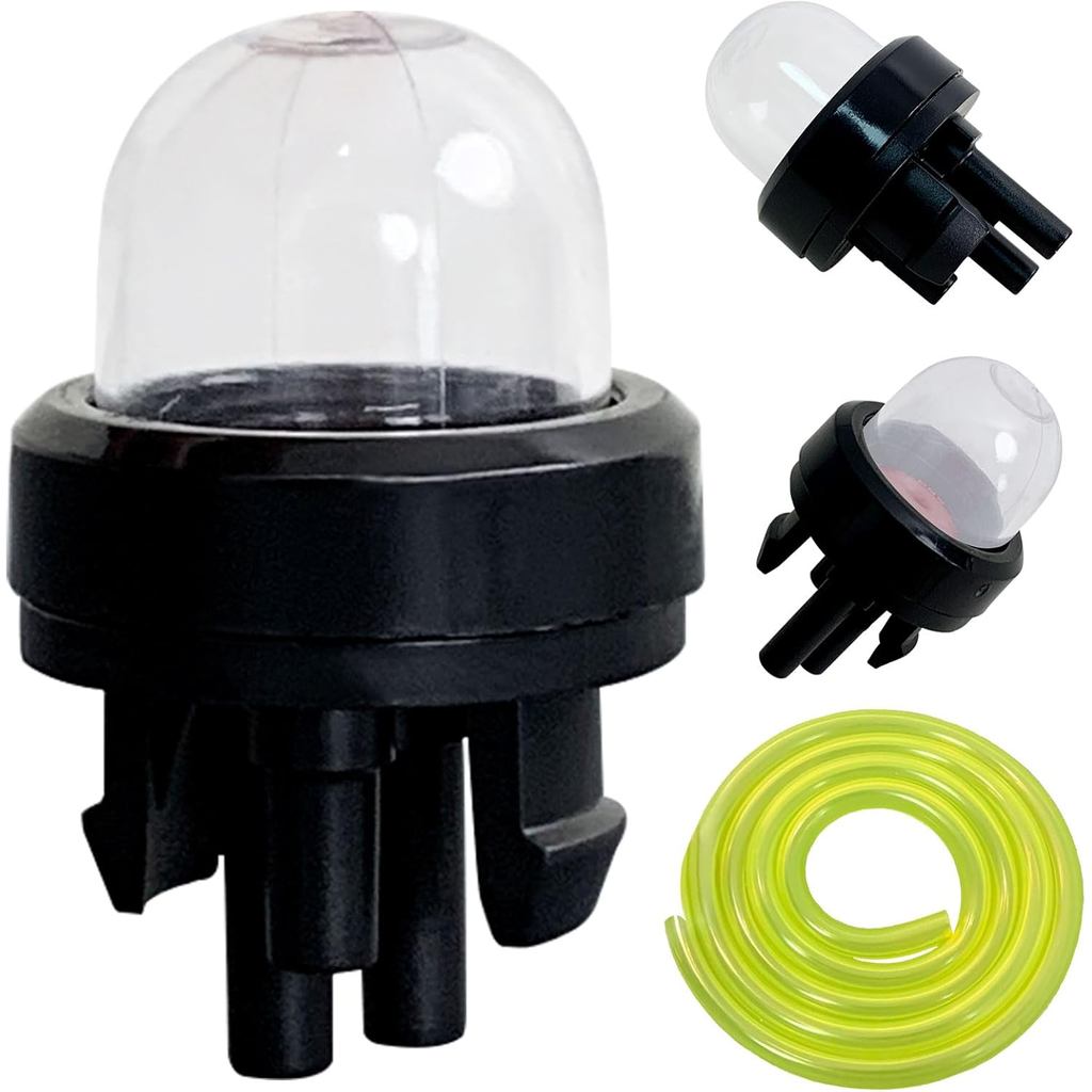 753-08319 (3/แพ็ค) หลอดไฟไพรเมอร์ 3 สายสําหรับ MTD/Craftsman/Troy-Bilt 316731932 316731933 316731934