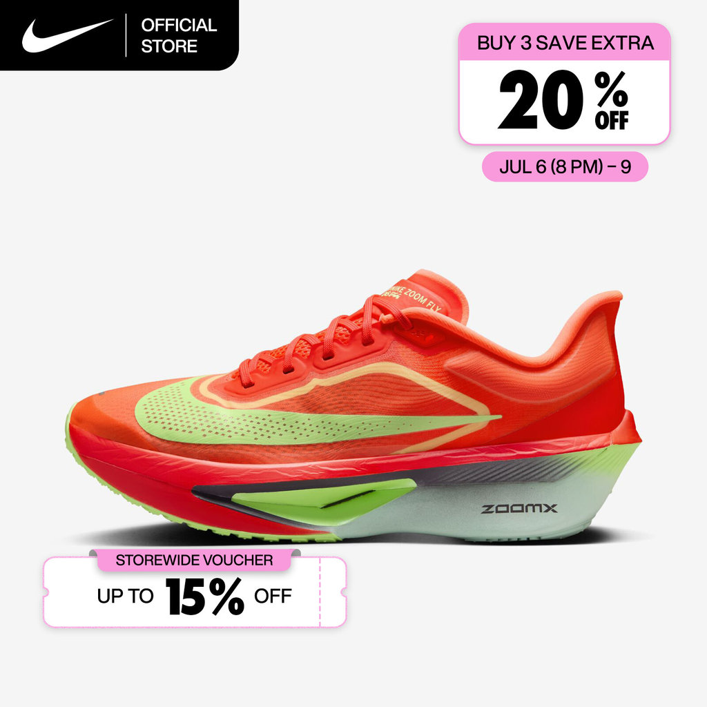 Nike Men's Zoom Fly 6 Road Running Shoes - Bright Crimson [FN8454-601]
