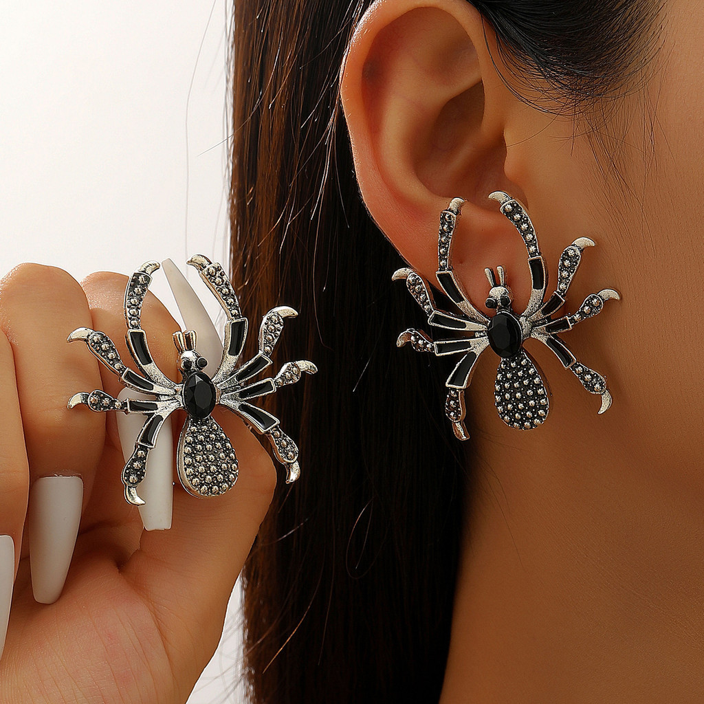 Dark Halloween Retro Spider Girl Fashion Retro Gift Y2K Party Accessories