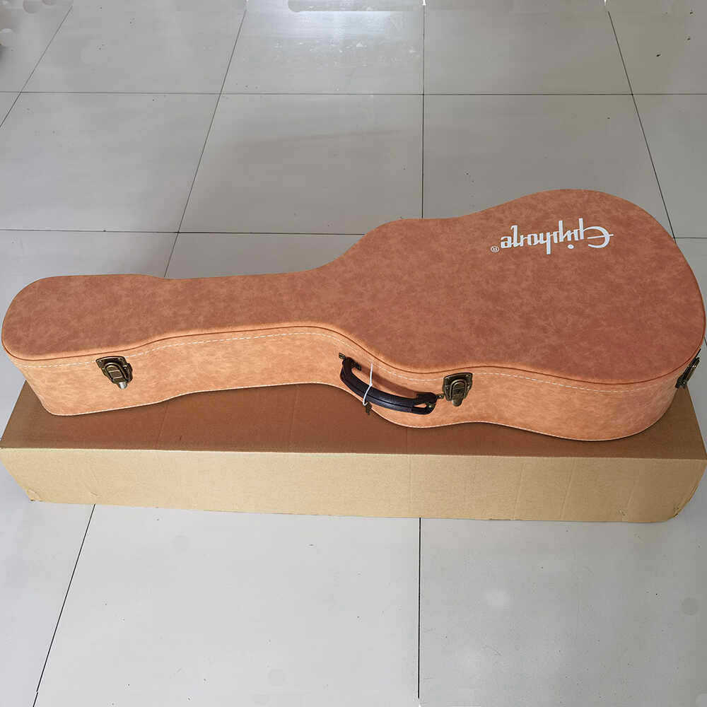 Epiphone Epiphone Hummingbird Pigeon Case 137cm Acoustic Guitar Case J45 Reverse Cowhide Guitar Case