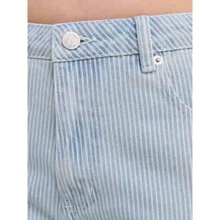 [Pomelo] กางเกงยีนส์ลายทาง / Ribbed Wide Leg Jeans