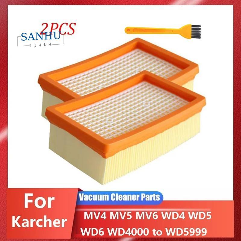 แผ่นกรอง HEPA ที่จําเป็นสําหรับรุ่นสูญญากาศ MV4, MV5, MV6, WD4, WD5, WD6, WD5P, WD6P - รุ่น: 2.863-0