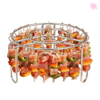 Rack De Grelha Vertical Perfumado , Suporte De Espeto Removível 12/24/49 , Agulha De Cozimento De Aço Inoxidável Para De