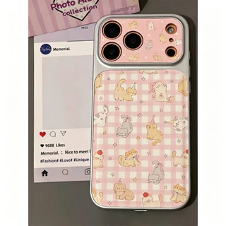 เคสโทรศัพท์การ์ตูนสไตล์น่ารัก เคสไอโฟน17 เหมาะสำหรับ IPhone 15 11 12 17 13 14 16 Pro Max 14 15 16 Plus Air