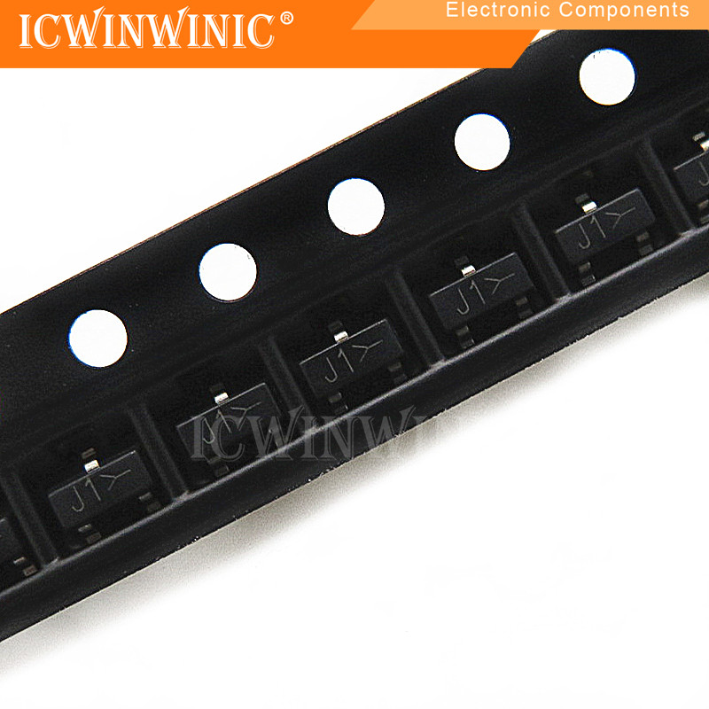 ส่วนประกอบอิเล็กทรอนิกส์ BSS138LT1G J1 SOT-23 5 ชิ้น