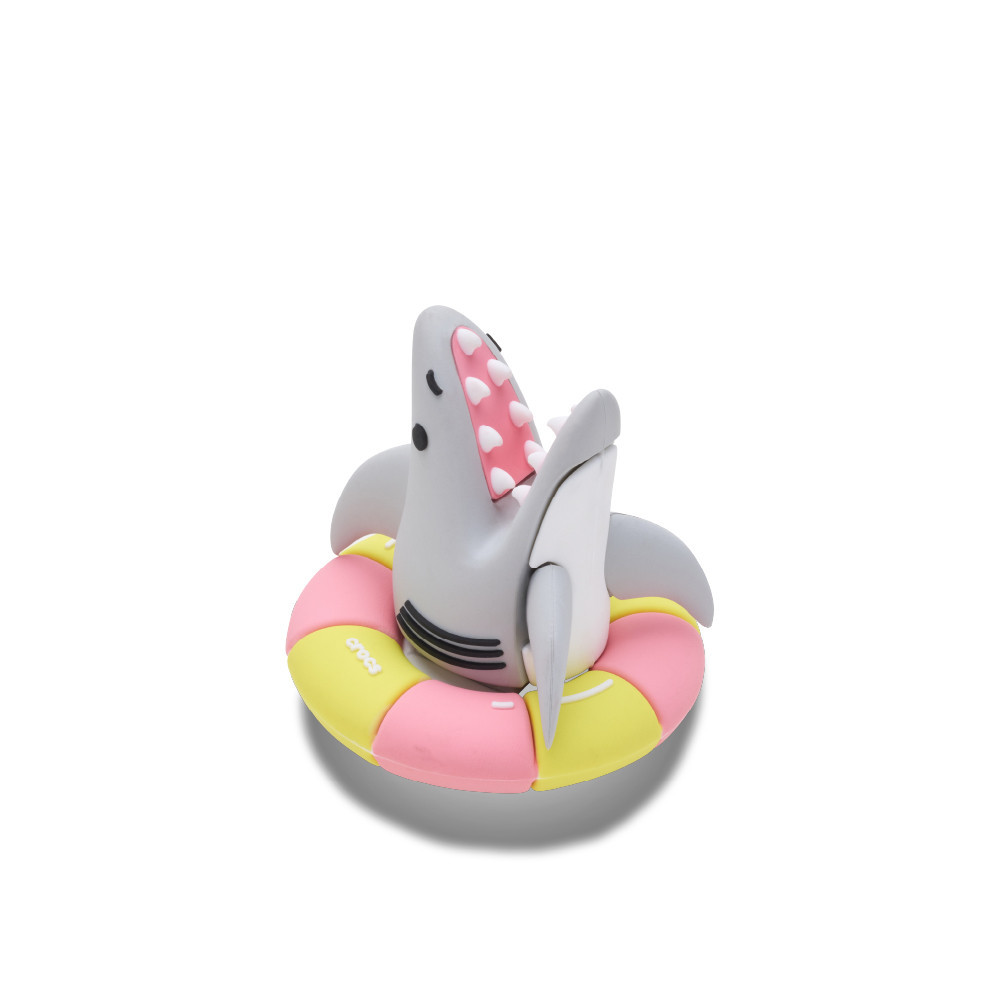 CROCS ตัวติดรองเท้า JIBBITZ™ 3D SWIMMING SHARK รุ่น รูปที่ 3