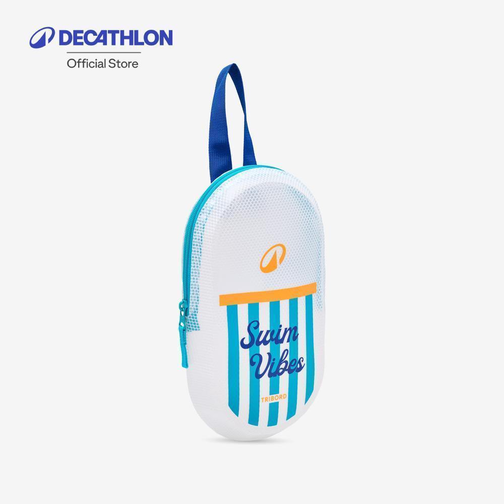 Decathlon Waterproof Pool Pouch 3L 100 ถุงกันน้ำรุ่น 100 ความจุ 3 ลิตร - Blue/White