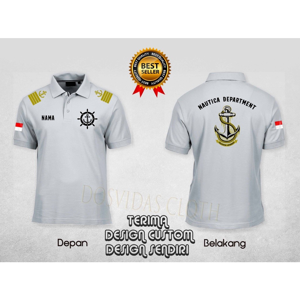 เสื้อโปโล Nautica Nautica Polo Tshirt เสื้อไมโครไฟเบอร์