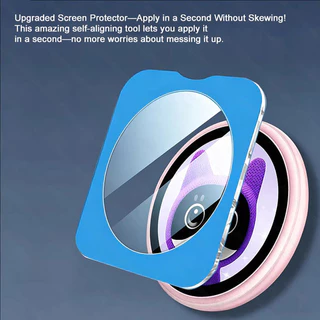 1-3PCS ติดตั้งง่ายกระจกนิรภัยสําหรับ Oppo Bubble Premium Screen Protector สําหรับ Oppo Bubble กระจกป้องกัน