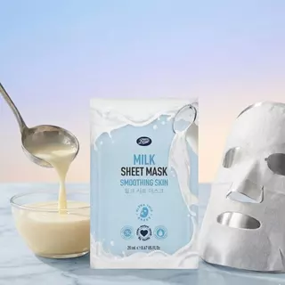 Boots Milk Sheet Mask บู๊ทส์ ชีท มาส์ก มิลค์