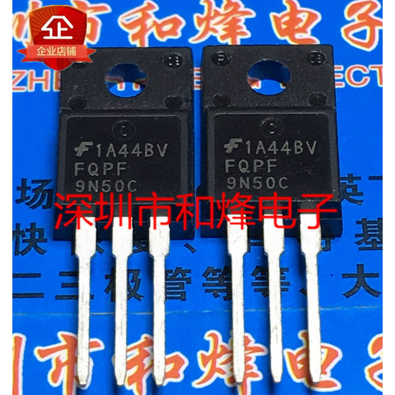 10 ชิ้น FQPF9N50C TO-220F MOS วิทยุไตรโอด