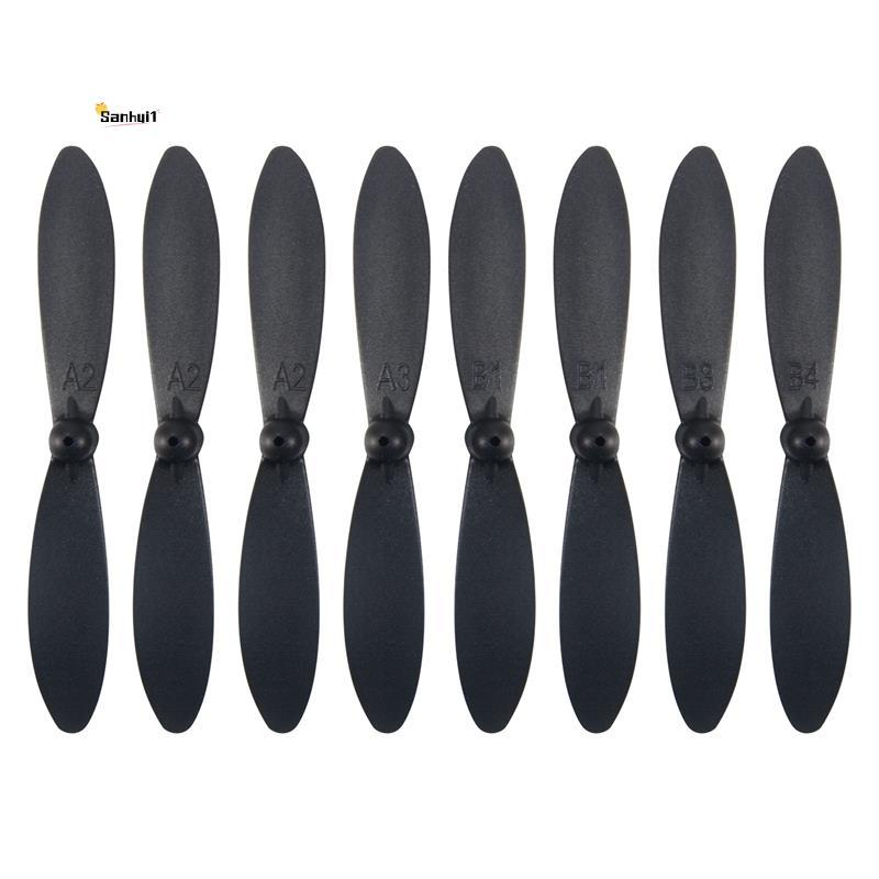 8 ชิ้น CW CCW ใบพัดใบพัดสําหรับ XK A110 A120 A130 A380 RC เครื่องบินอะไหล่