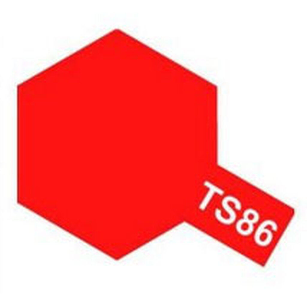 สีสเปรย์ tamiya TS-86 pure red 4950344850860
