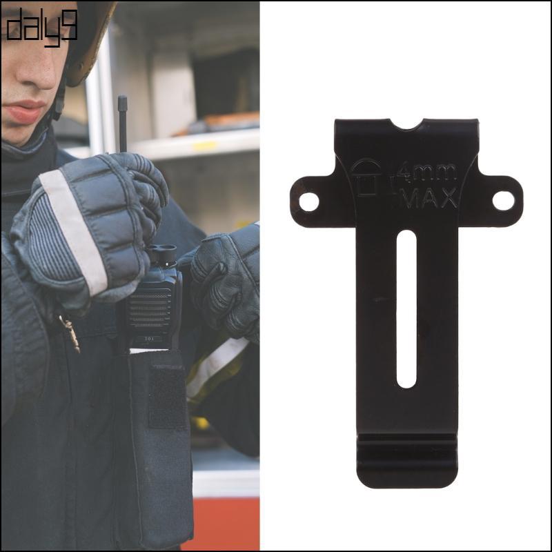 Dal 2 Way วิทยุด้านหลังด้านหลัง Clamp Walkie เข็มขัดคลิปสําหรับ TK208 TK308 TH22AT TH42AT TK2118 TK3