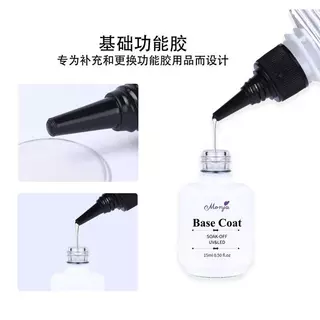 MONJA- Top Coat / Base Coat ท็อปแบบเติม เบสเติม 50ml/100ml ติดทน ไม่หลุดง่าย สำหรับร้านทำเล็บ คุ้มค่า