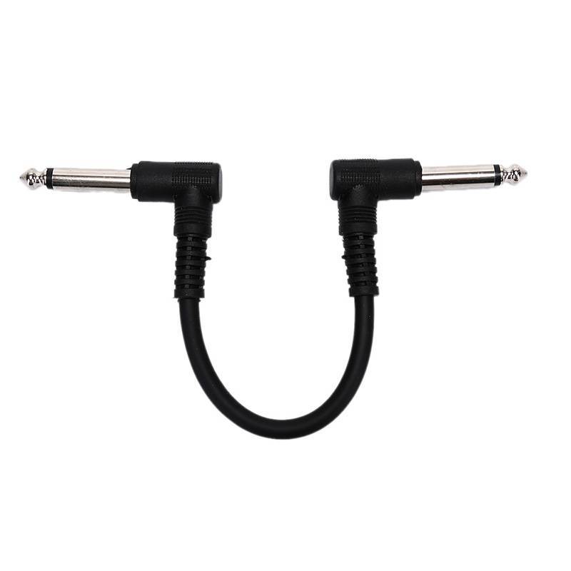 Maygp Universal Guitar Effect Pedal Instrument Patch Cable ปลั๊กมุมขวา 15/20 CM gp