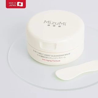 [แพ็คคู่] MizuMi 3-In-1 Melt Away Cleansing Balm 60 ml คลีนซิ่งบาล์ม เนื้อเนียนนุ่ม ล้างเครื่องกันน้ำ