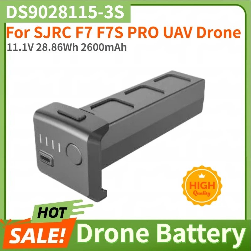 ดีเอส9028115-3S แบตเตอรี่คุณภาพสูง 11.1V 28.86Wh 2600mAh สําหรับ SJRC F7 F7S PRO UAV Drone ยี่ห้อใหม