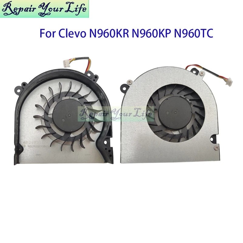 4Pin CPU พัดลมระบายความร้อนสําหรับ Clevo N960KR N960KP N960 N960SC N960TC N960TD แล็ปท็อป Cooler หม้
