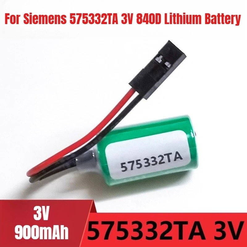 900มะห์ สําหรับ ซีเมนส์ 575332TA 3V 840D แบตเตอรี่ลิเธียม 6FC5247-0AA18-0AA0 810D