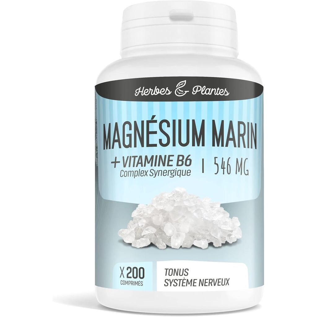 Herbes Et Plantes Ocean Magnesium, 546mg, 200 ชิ้น