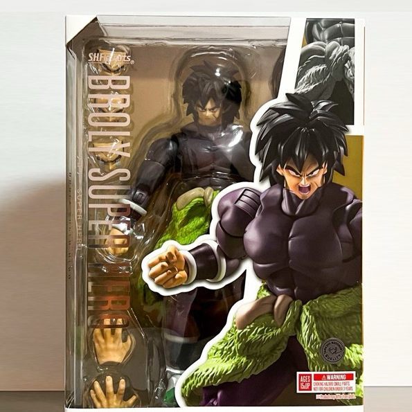 [การประกันคุณภาพ] SHF Dragon Ball SUPER SUPER HERO Superhero Broly Black Hair เสื้อผ้าทั่วไป