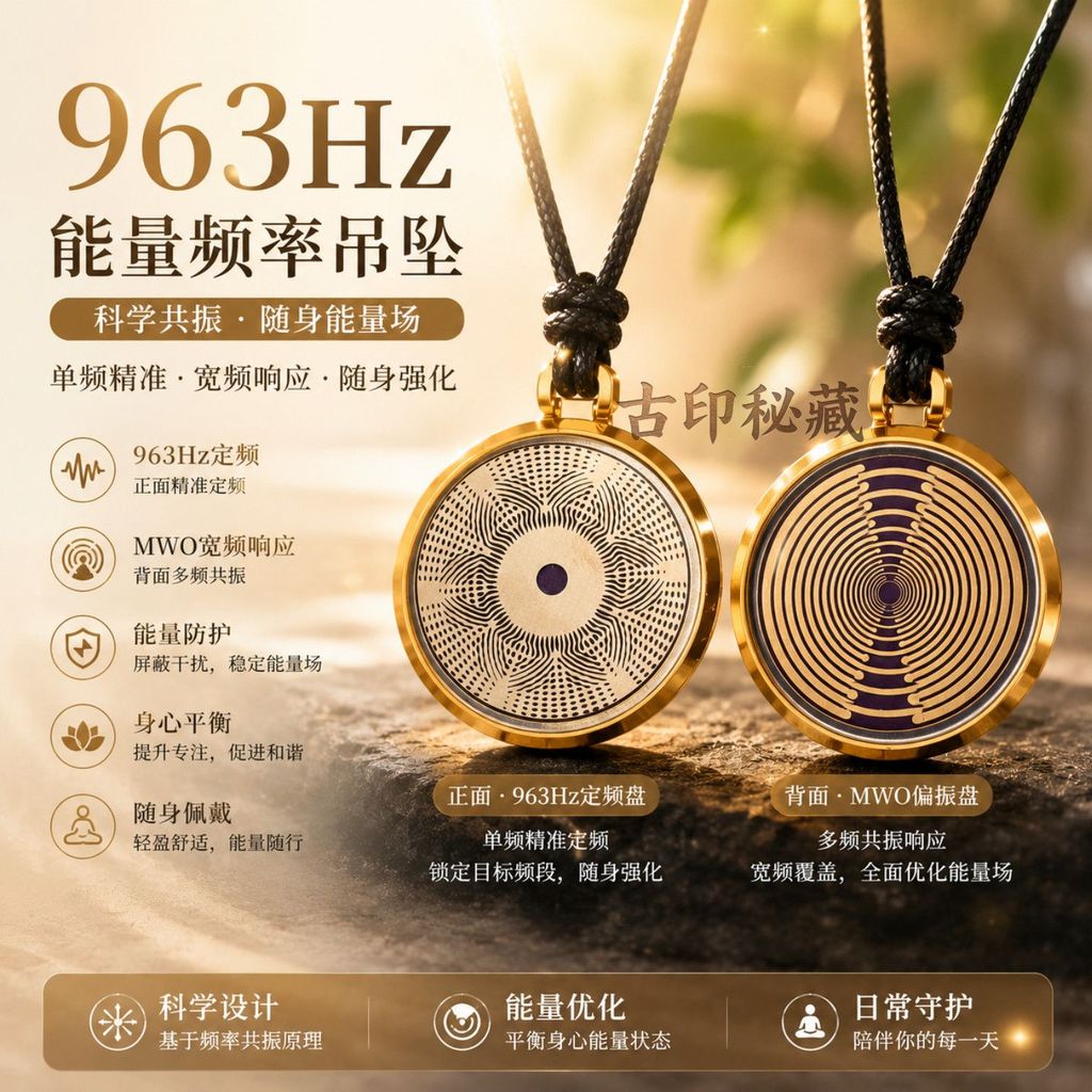 963hz ความถี่พลังงานจี้ MWO Polarized CD Multi-ความถี่Oscilatorแม่เหล็กสนามเสาอากาศแม่เหล็กไฟฟ้าจี้ 