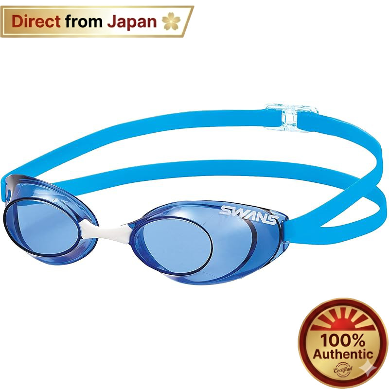 SWANS Sniper SR-10N Navy Racing Swim Goggles No Cushion FINA Certified 【Direct from Japan】
