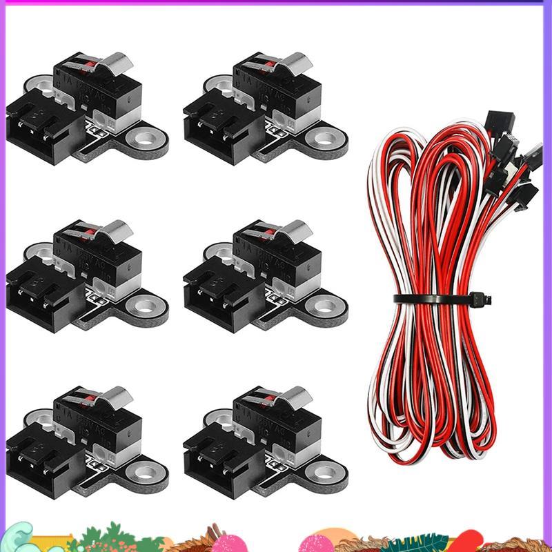 Super 6PCS Mini Limit Switches พร้อม 1M 3 Pin สําหรับ 3018-PROVer/3018-MX3/3018-PROVer