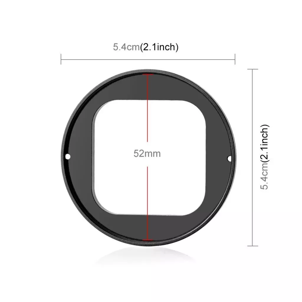 PULUZ PU969B ฟิลเตอร์ UV เลนส์พร้อมอะแดปเตอร์สำหรับ Insta360 Ace Pro thumbnail 7