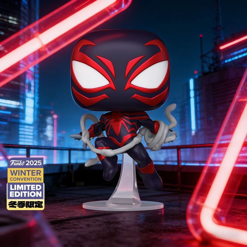 Funko pop Spider-Man Exhibition Limited Miles Morales สินค้าเครื่องประดับรูป