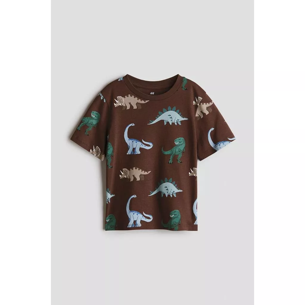 H&M(เอชแอนด์เอ็ม) เสื้อยืดพิมพ์ลาย เด็กชาย 1355371_1