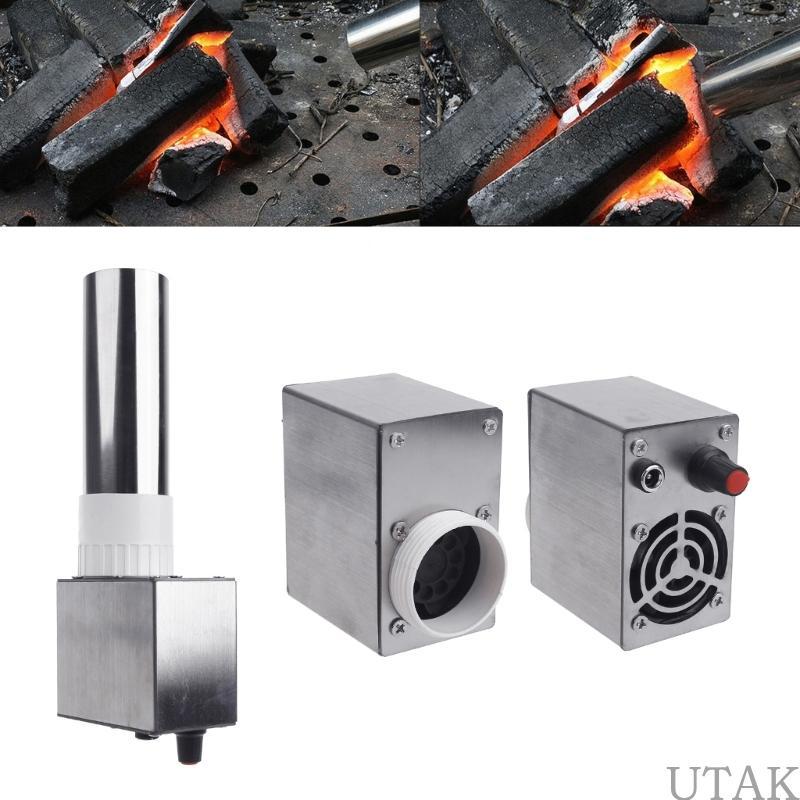 TAKE 12V Air Blower พัดลม USB 12V1A AC100-240V สําหรับถ่านพัดลมบาร์บีคิว