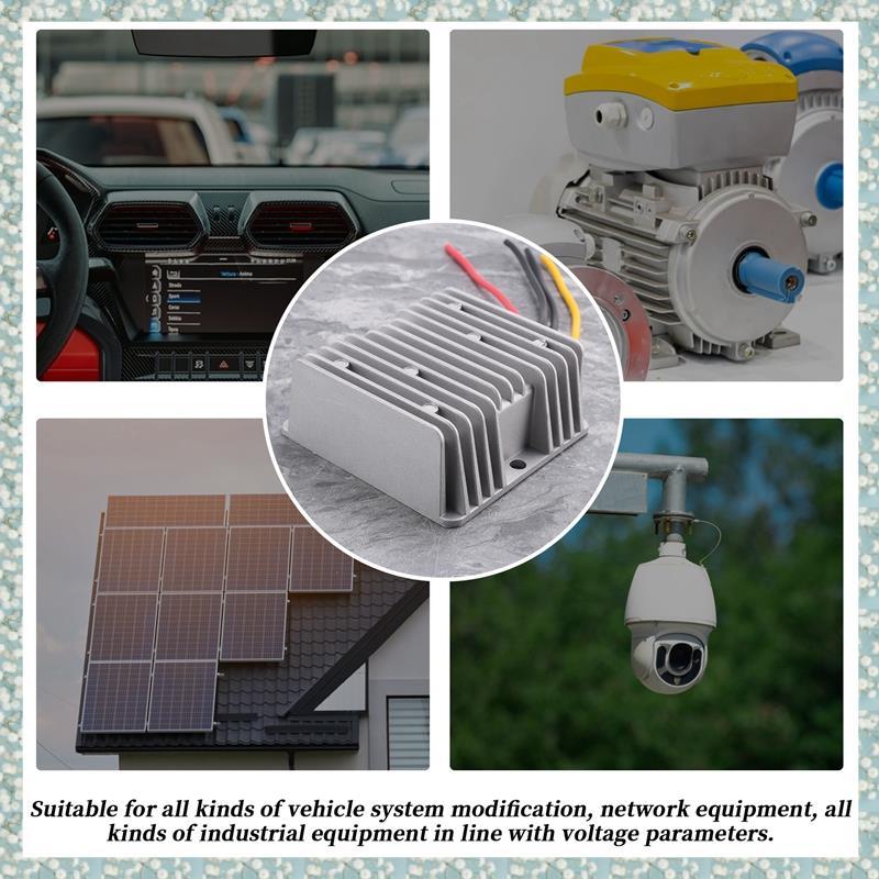 [h5bl3j6wj.ph] 48V to DC 12V 20A 240W DC/DC Converter Regulator Reducer Power Converter โมดูล DC-DC