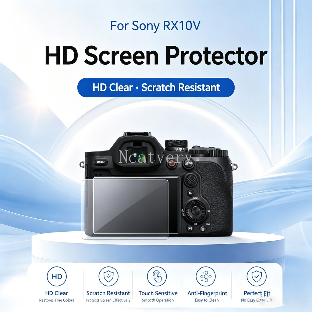 ล่าสุดสําหรับ Sony RX10V กล้อง RX10M5 กล้องหน้าจอฟิล์มนิรภัย Anti Scratch และ Anti-wear ฟิล์มนิรภัย