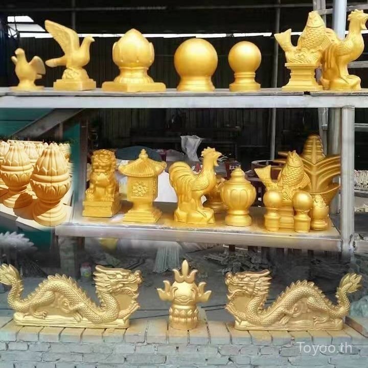 WGFU คอลัมน์โรมันแม่พิมพ์ตอนนี้รดน้ํา Pre-Made แจกันคอลัมน์เครื่องประดับขัด Little Lion ปลา Pigeon P