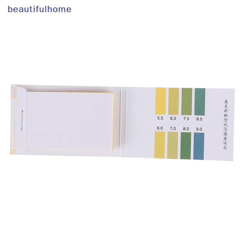 [ใหม่] 80Strips Meters Indicator PH มูลค่า 5.5-9.0 กระดาษทดสอบ Litmus กรดอัลคาไลน์ [TH]