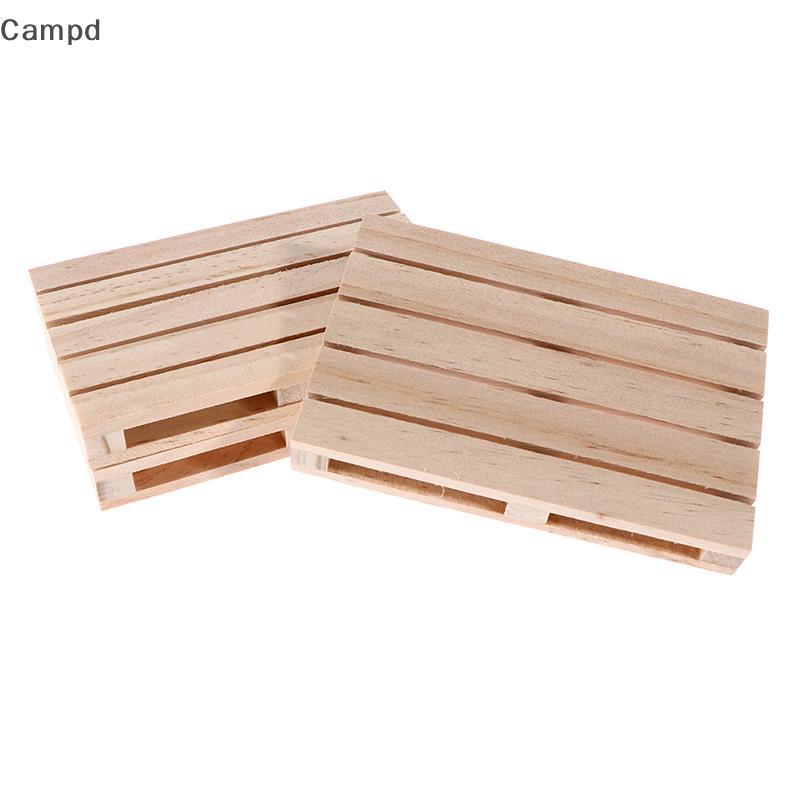 Campd Mini Wooden Pallet ที่รองแก้วเครื่องดื่มสําหรับเครื่องดื่มร้อนและเย็น Wood Pallet (TH)