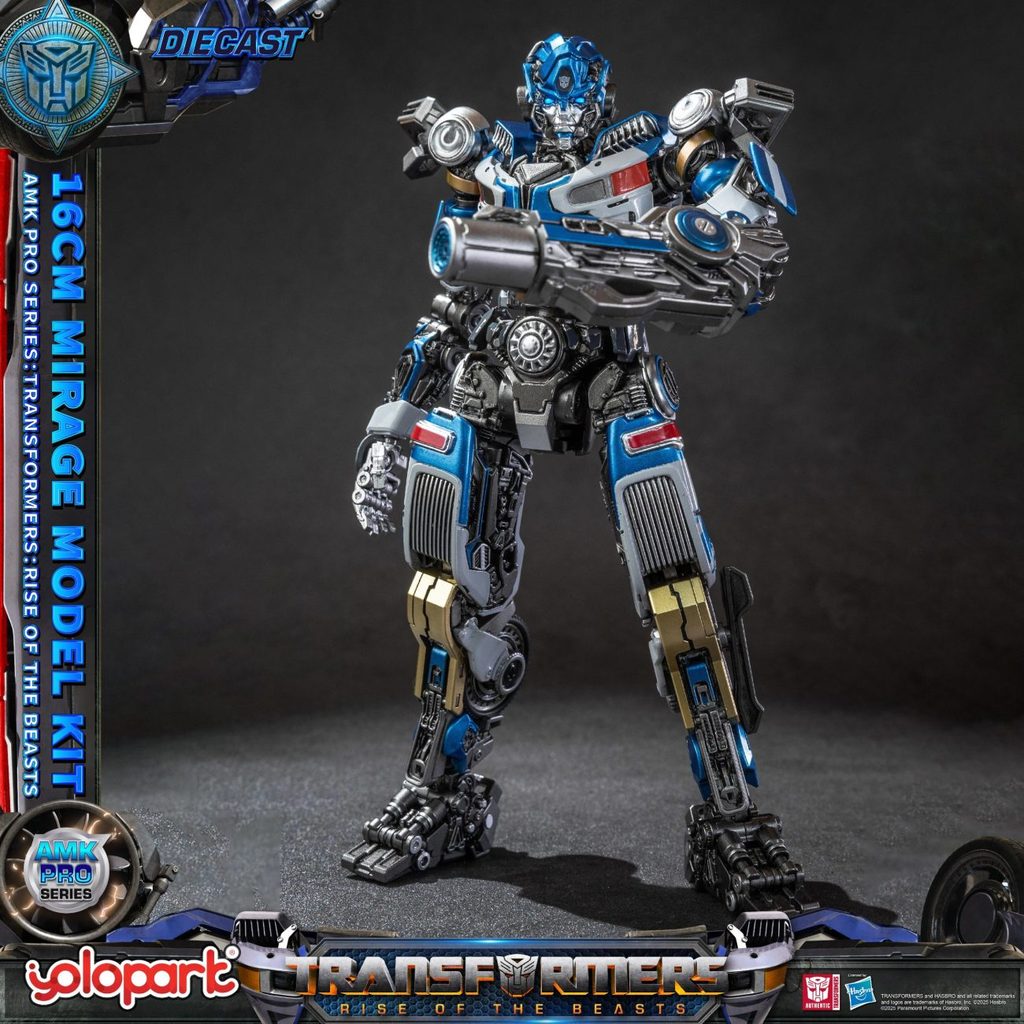 YOLOPARK AMK PRO Transformers 5 Knight คอลัมน์ Optimus คอลัมน์ประกอบรูปเคลื่อนย้ายได้รูปรูป