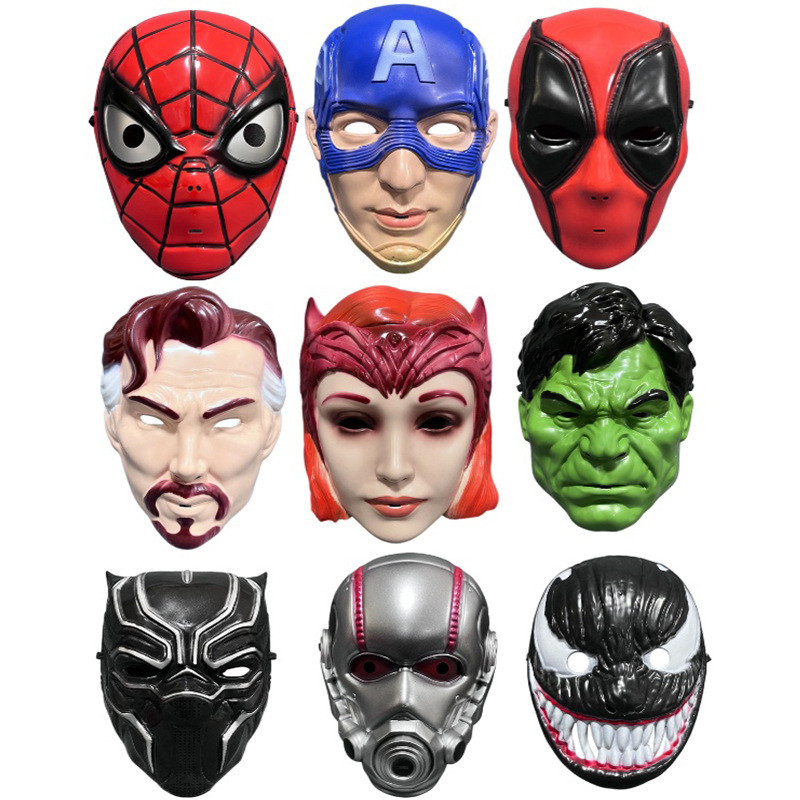 โมเดลผู้ใหญ่ Marvel Mask Iron Man Spider-Man Green GiantThreesome3th20260801