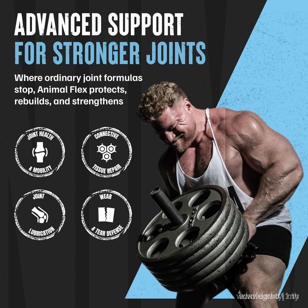 Animal Flex - Glucosamine Chondroitin Joint for Women Men ผสมผสานกับขมิ้น MSM โบสเวลล์ia สําหรับกระด