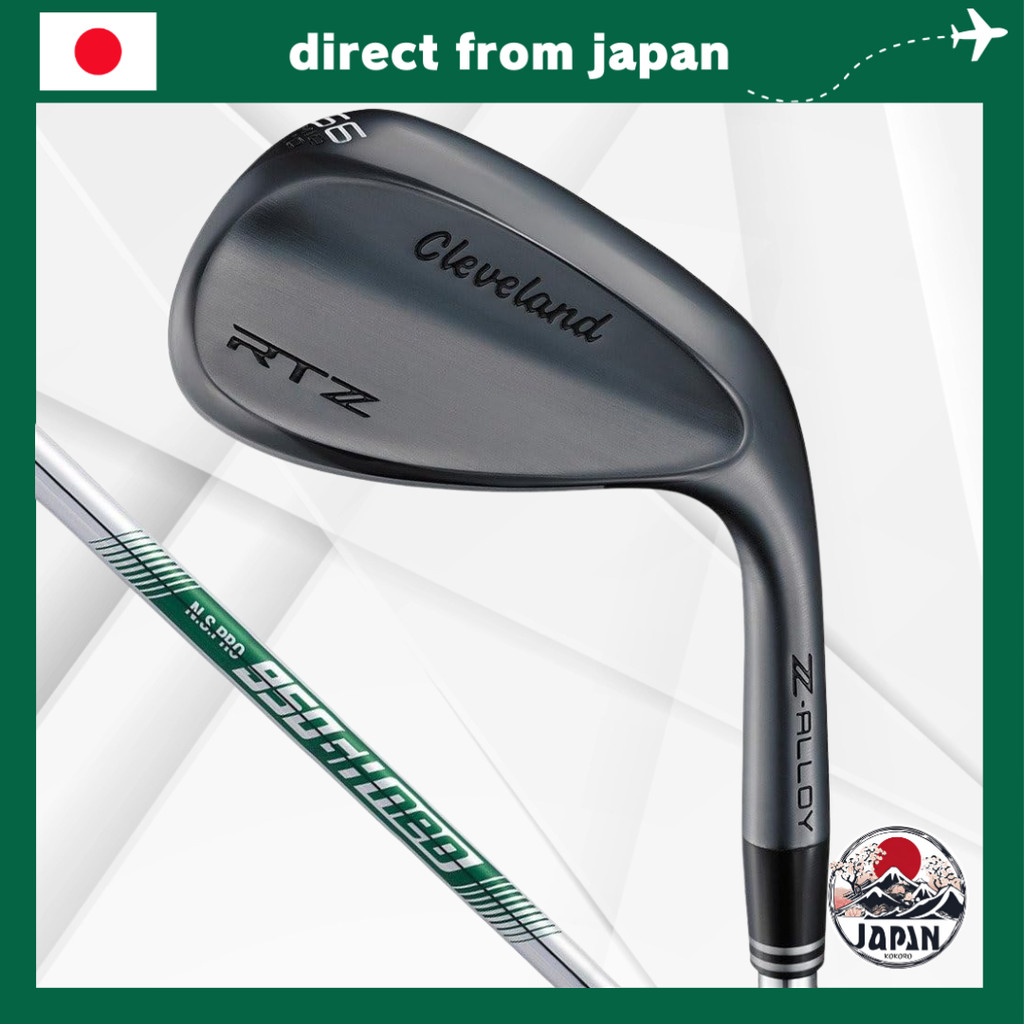 Cleveland Golf RTZ Black Satin Low Grind Wedge 58° Bounce 6° NS PRO 950GH neo Steel Shaft RH