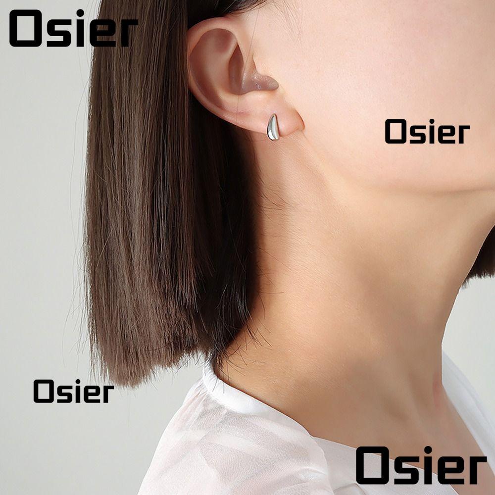 ต่างหูสตั๊ด OSIER, เครื่องประดับแฟชั่น Tulip Charming ต่างหู, 2024 Love Butterfly Ear Accessory ของขวัญผู้หญิง