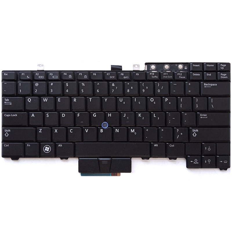 ใช้งานได้ Dell Dell Latitude E6400 E6410 E6500 E6510 PP27L คีย์บอร์ด