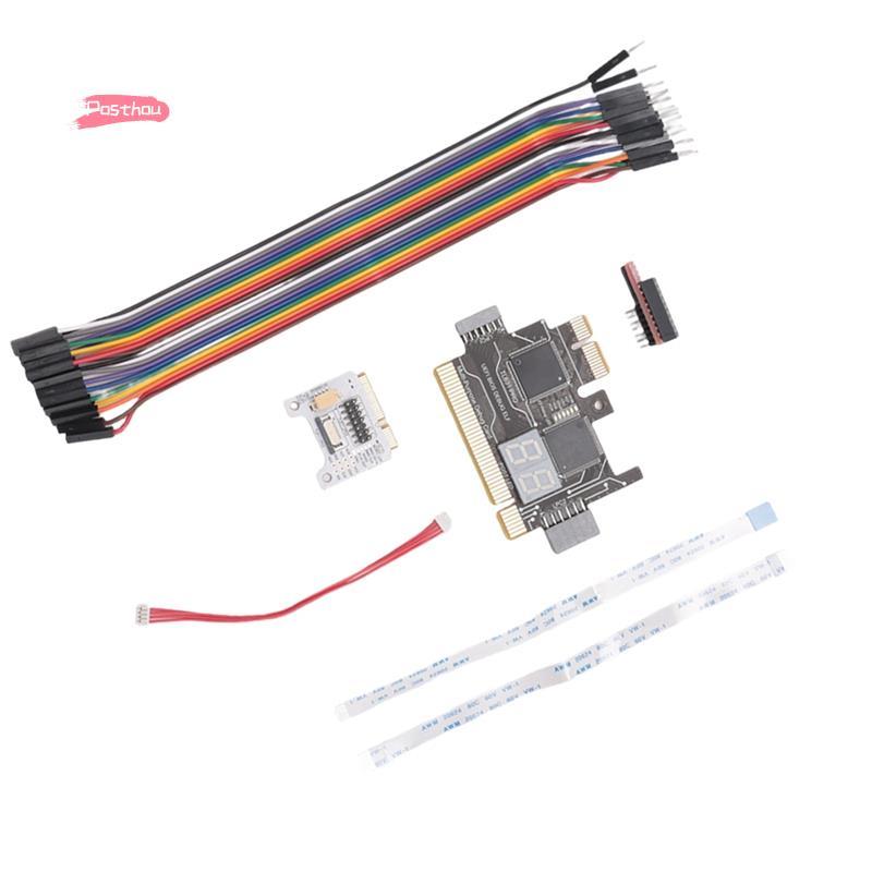[โพสต์เฮาส์]TL631 การ์ดวินิจฉัย Pro + การ์ดขยายการ์ดวินิจฉัยเมนบอร์ด PCI-E มัลติฟังก์ชั่นเครื่องวิเค