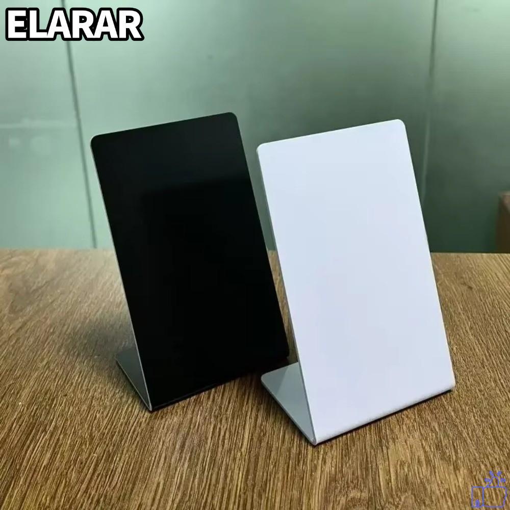 เอลรา‌R NFC Review Display Card, Acrylic Tap to Open NFC Counter Sign, Reusable Battery Free Program